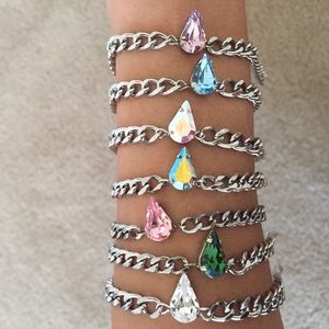 Swarovski Crystal Tear Drop bracelet